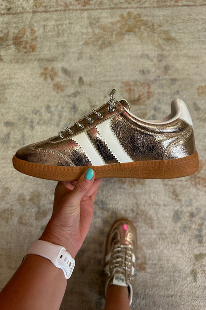 Head Up Shoe - Gold SHOES CORKYS 