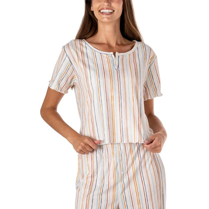 Hello Mello Snooze Fest Ribbed Top UNDER DMMERCHANDISING 