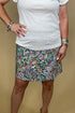 Floral Printed Skort BOTTOMS ZAC & RACHEL 
