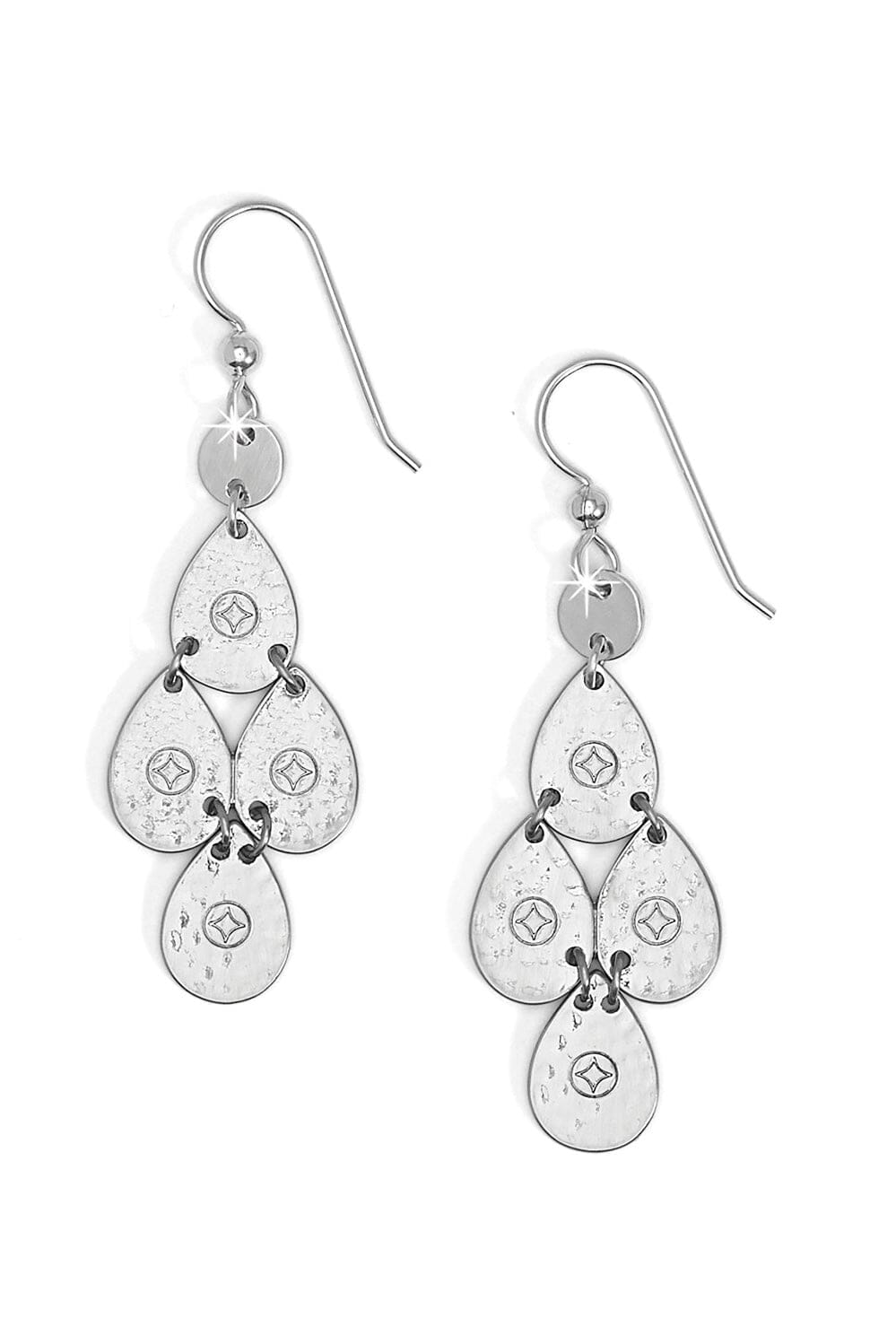 Palm Canyon Small Teardrop French Wire Earrings BJEWELRY Brighton Collectables