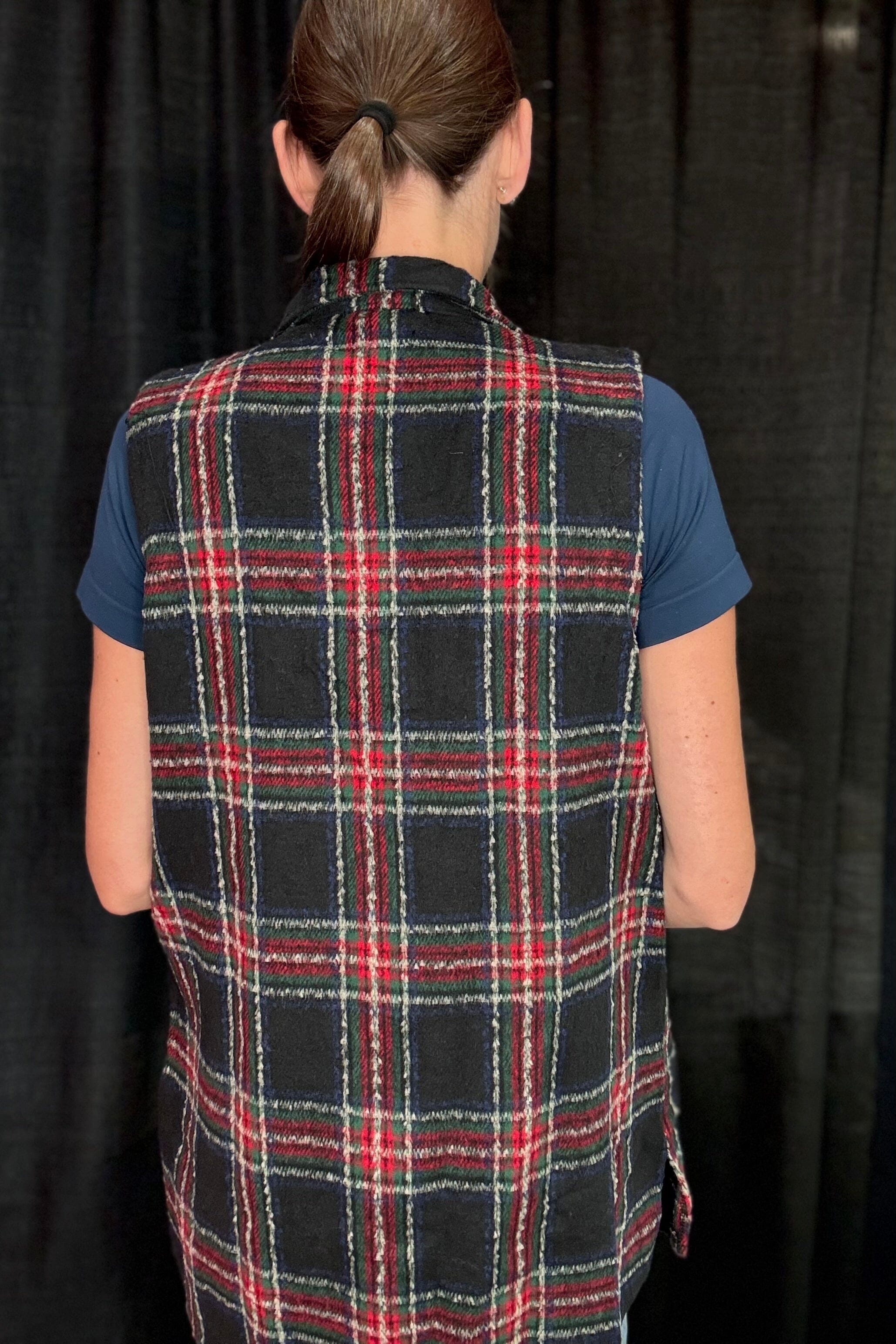 Button Down Vest w/Collar and Pockets OUTFIT COMPLETER CREATION 