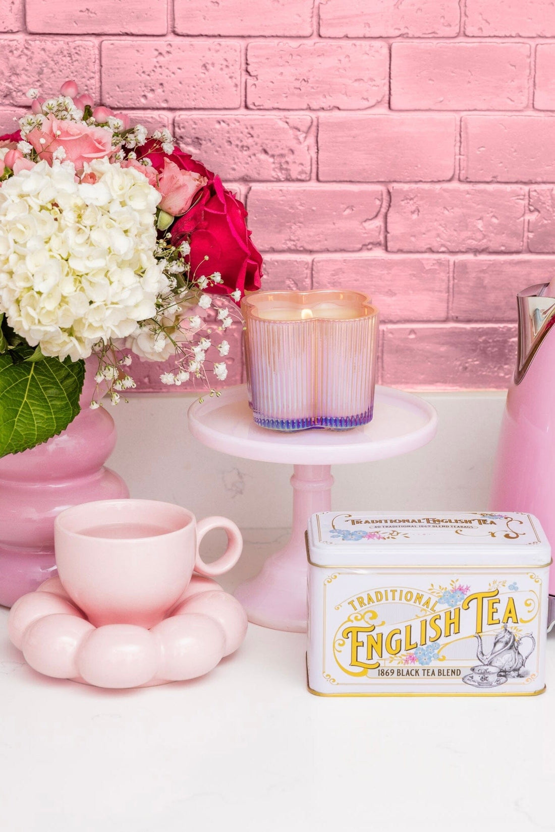 Pink Sweet Grace Blooms Candle GIFT/OTHER BRIDGEWATER 