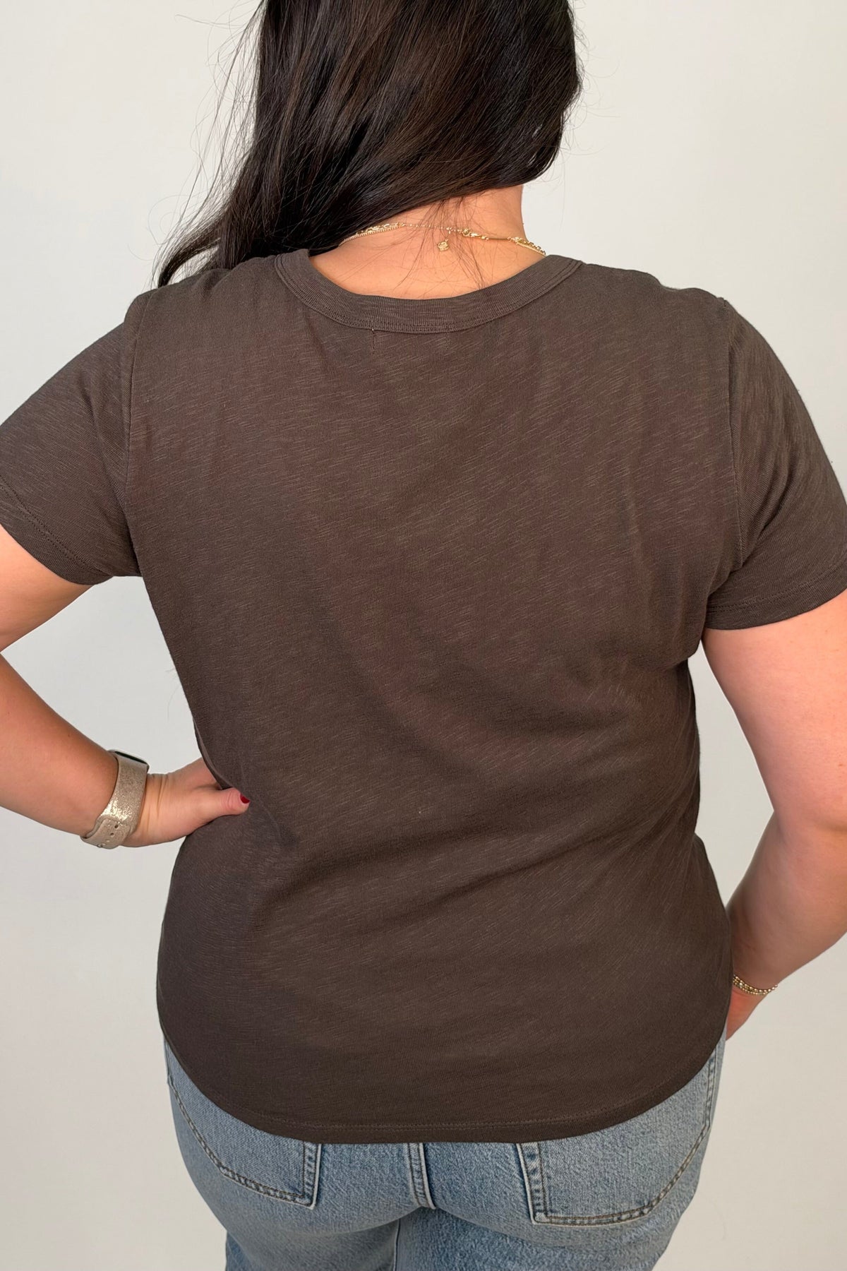 Foundation Slub Tee - Cocoa Bean MISSY BASIC KNIT:~~Unassigned~~ Z-SUPPLY 