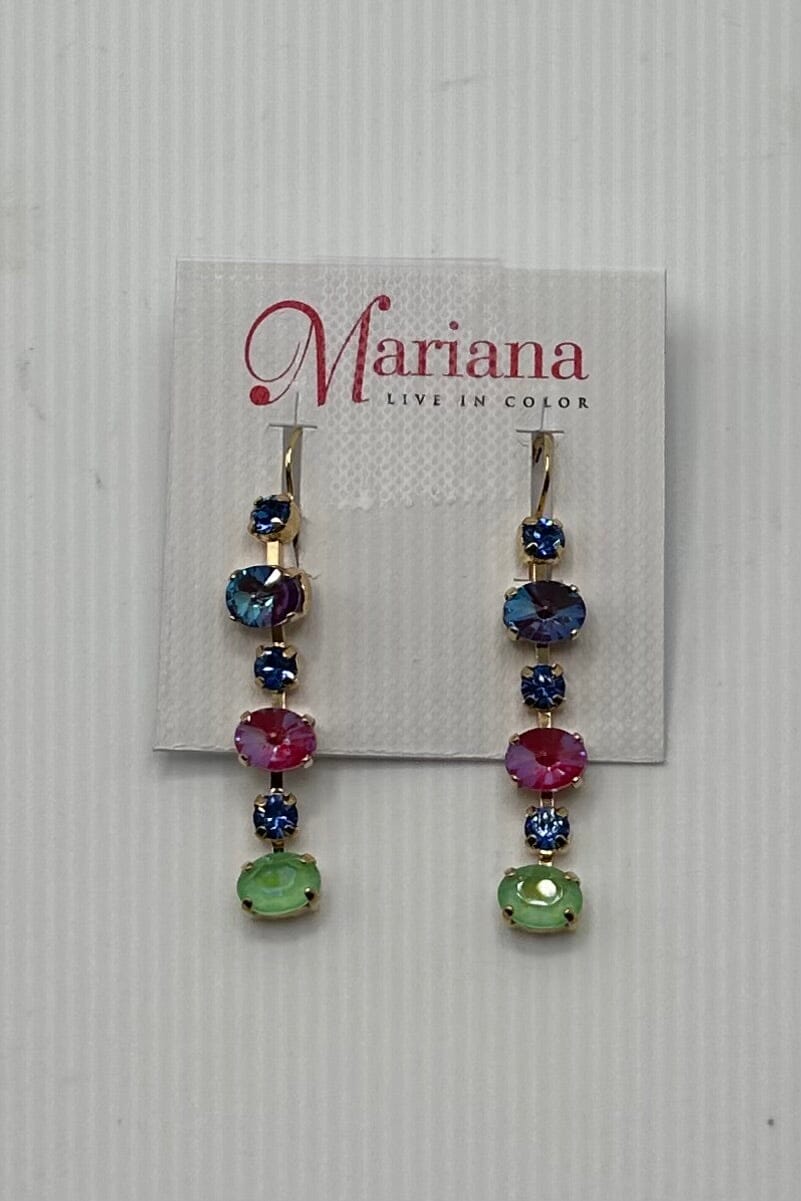 Small Oval and Round Earrings in "Polka-Dot Bikini" - Yellow Gold BETTERBRANDJEWELRY MICHALSMARIANA 