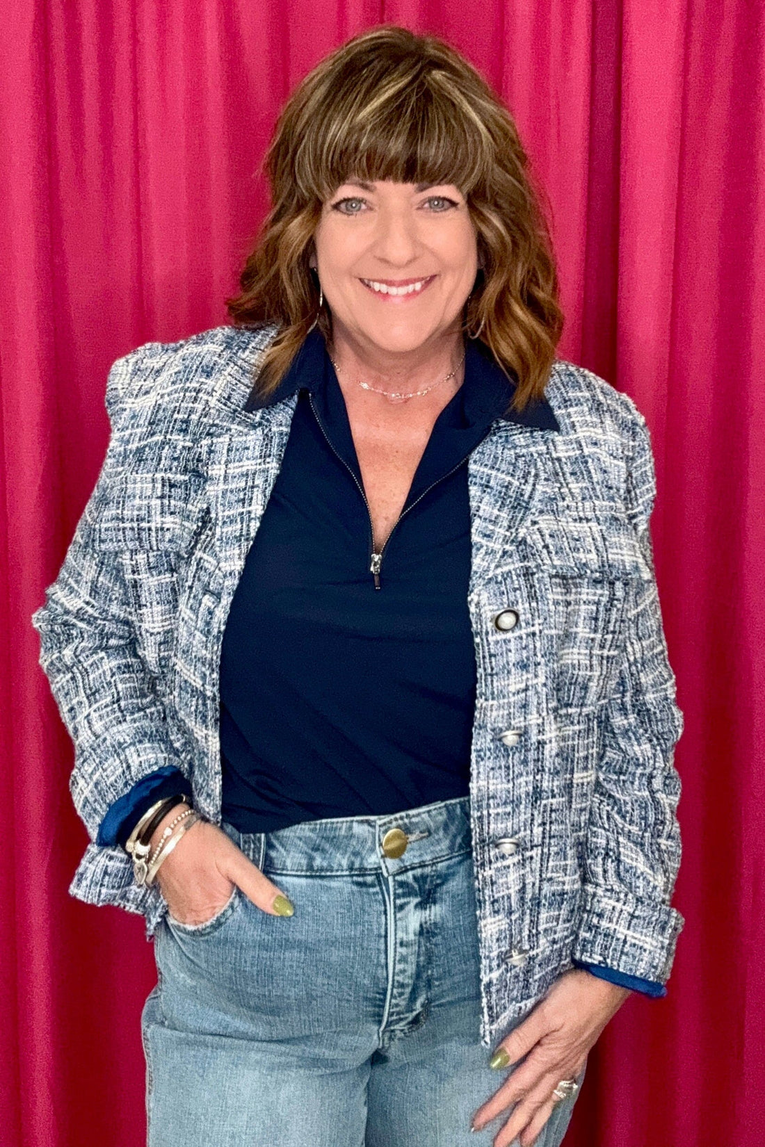 Button Front Boxy Shacket OUTFIT COMPLETER LIVERPOOL