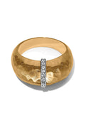 Meridian Geo Domed Gold Ring BRING Brighton Collectables 7 