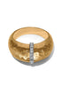 Meridian Geo Domed Gold Ring BRING Brighton Collectables 7 