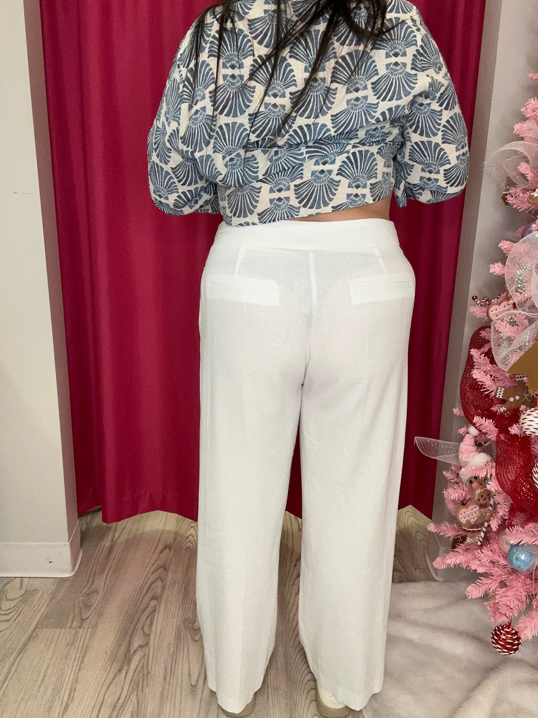 Straight Leg Pant w/Pockets BOTTOMS ZAC &amp; RACHEL 