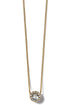 Illumina Gold Solitaire Necklace BJEWELRY Brighton Collectables 