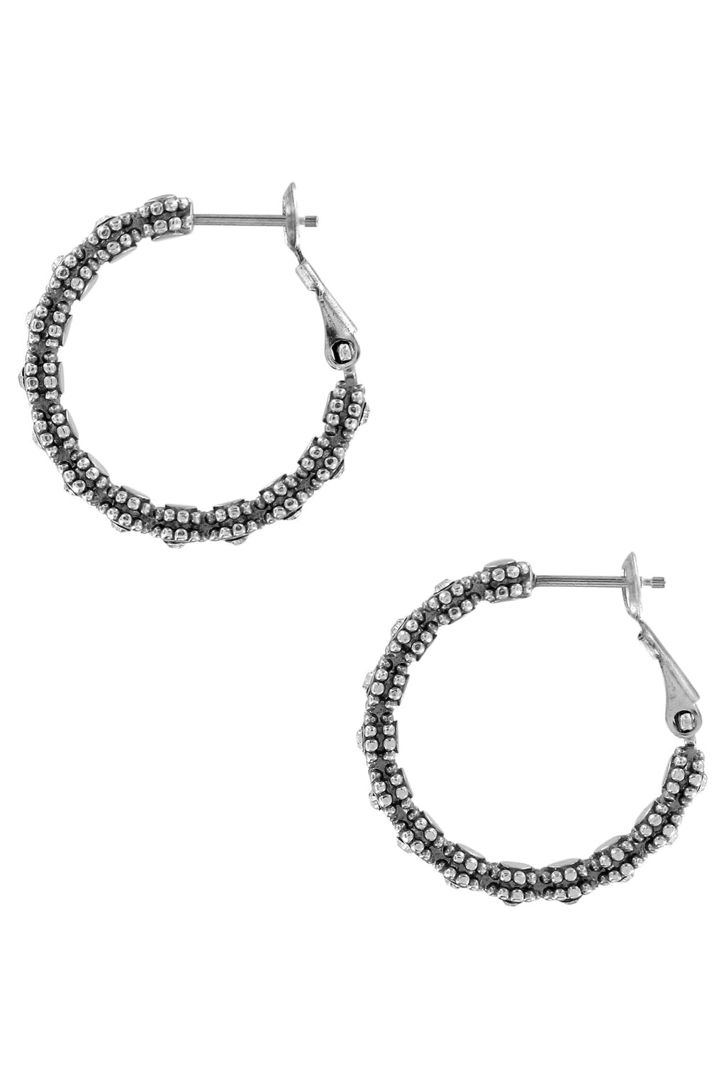 Twinkle Splendor Small Hoop BJEWELRY Brighton Collectables 
