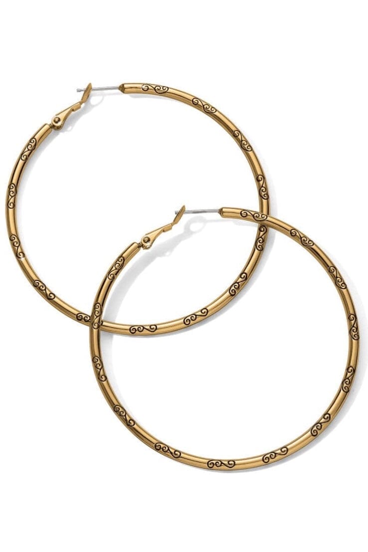 Grande Gold Hoop Earring BJEWELRY Brighton Collectables 
