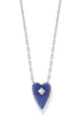 Love Messages B You Blue Necklace BJEWELRY LEEGIN-BRIGHTON 