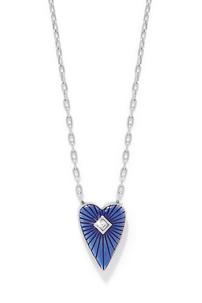 Love Messages B You Blue Necklace BJEWELRY LEEGIN-BRIGHTON 