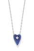 Love Messages B You Blue Necklace BJEWELRY LEEGIN-BRIGHTON 