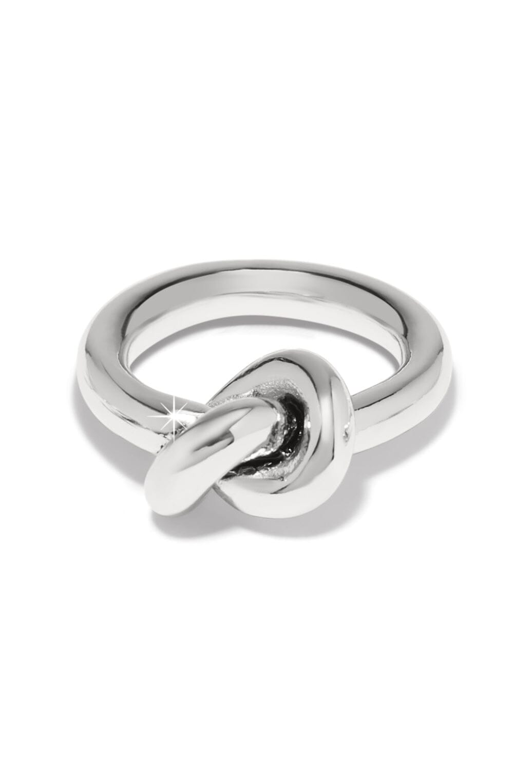 Interlok Single Knot Silver Ring BRING Brighton Collectables