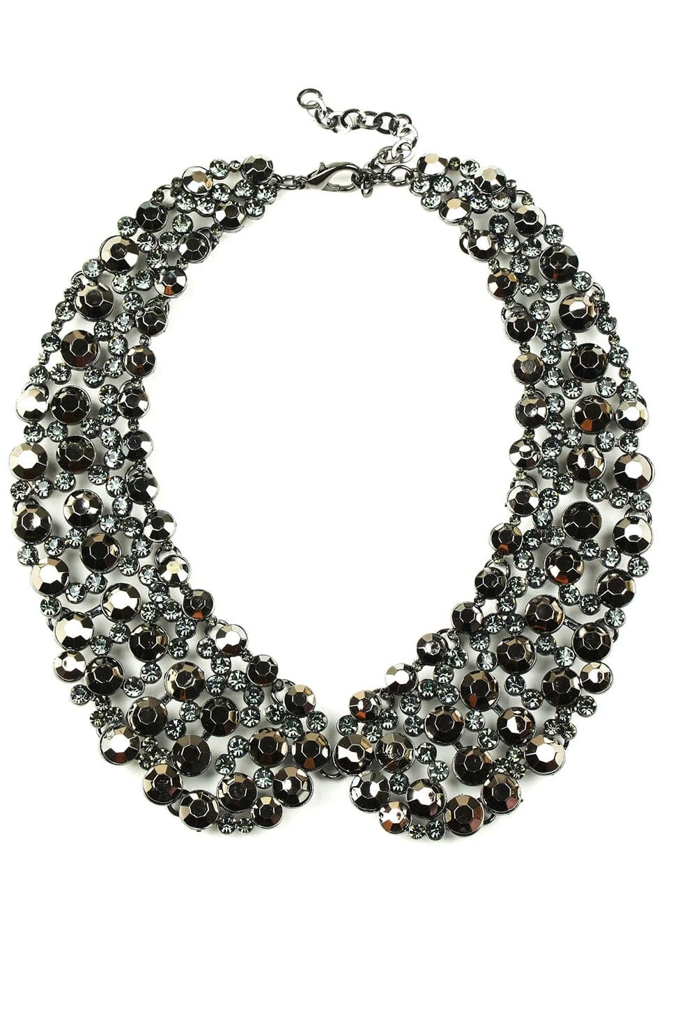 Crystal Collar JEWELRY BLINGAGOGO BLK 