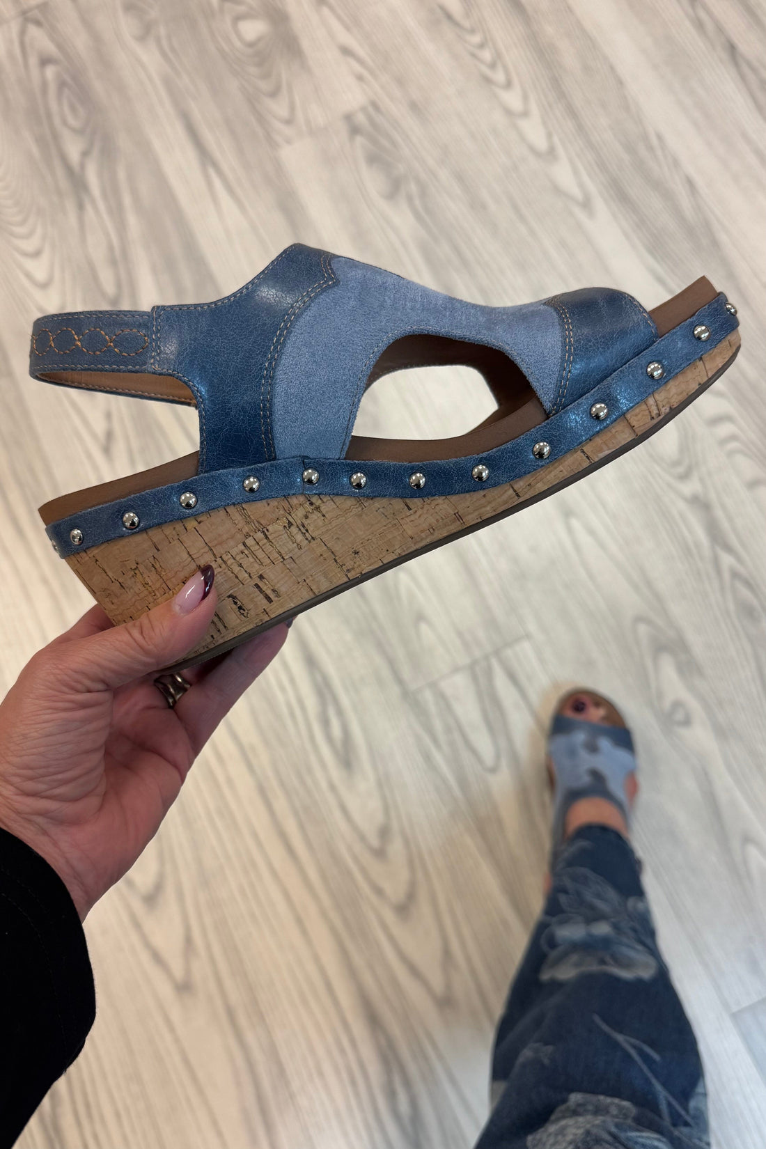 Hey Stranger Ocean SHOES CORKYS 