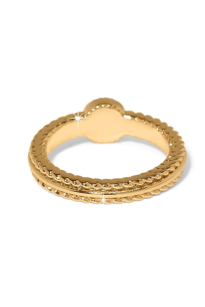 Illumina Celeste Dome Ring-Gold BRING Brighton Collectables 