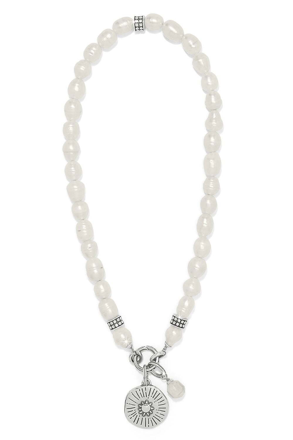 Token Charm Pearl Necklace BJEWELRY Brighton Collectables 