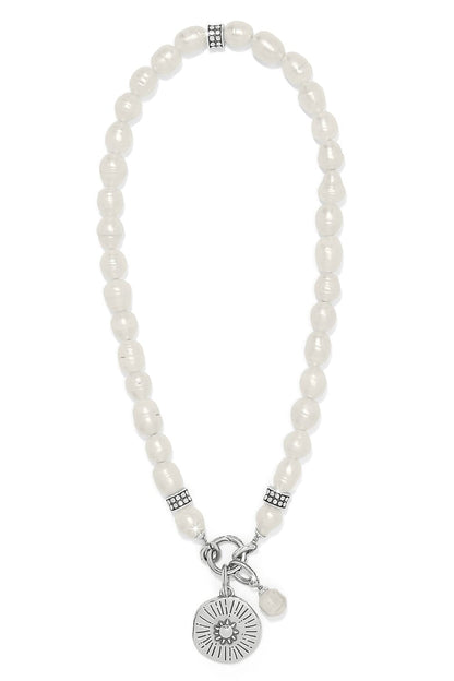 Token Charm Pearl Necklace BJEWELRY Brighton Collectables 