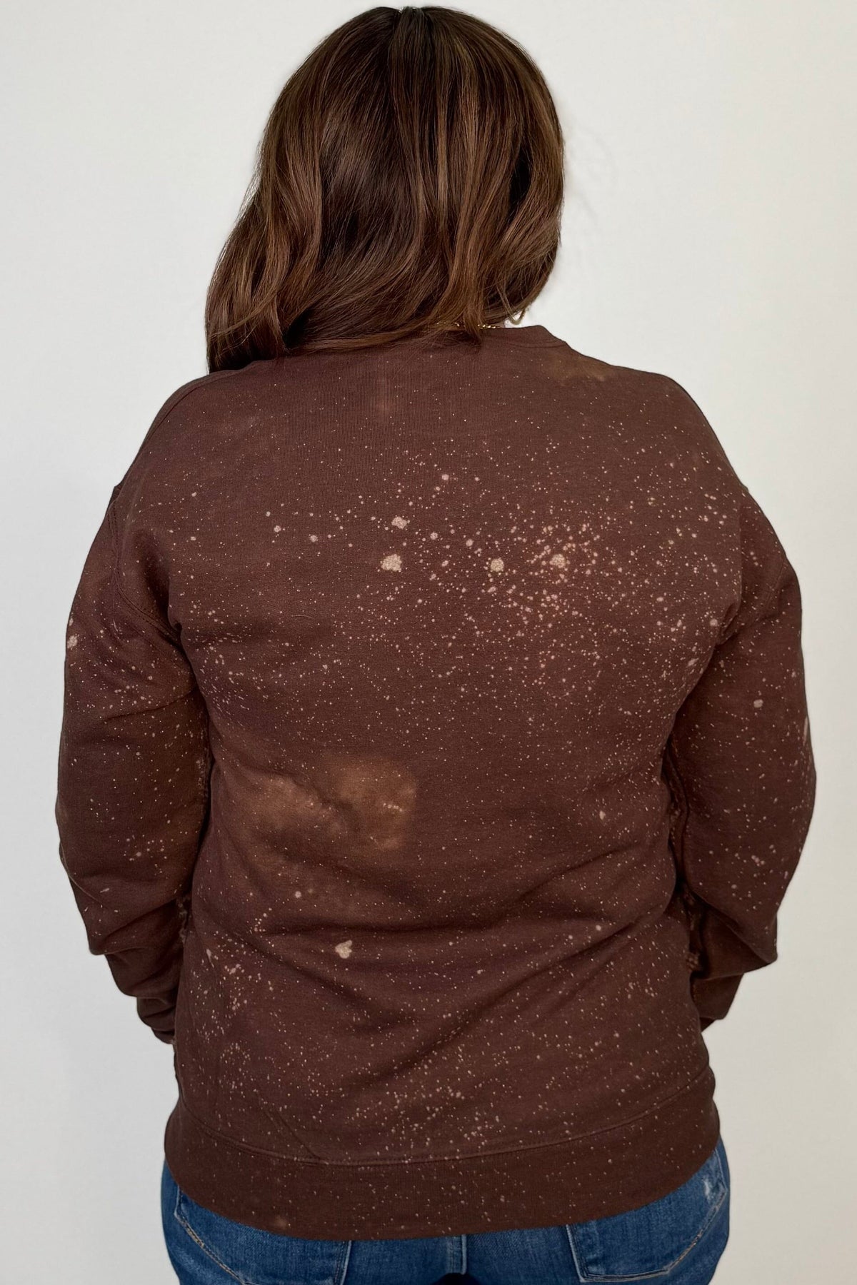 Fall Is My Fave Bleach Sweatshirt MISSY BASIC KNIT:~~Unassigned~~ ENVEE MEE 