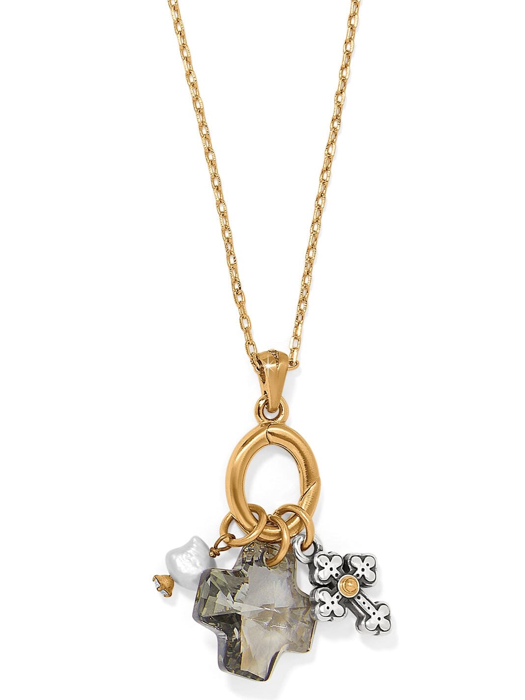 Heavenly Cross Short Necklace