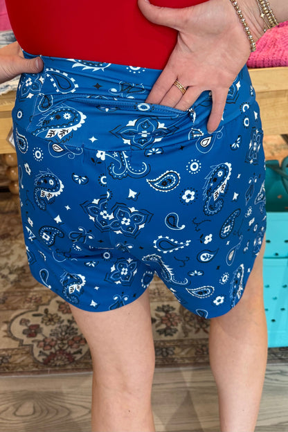 Bandana Shorts BOTTOMS STERLING KREEK 