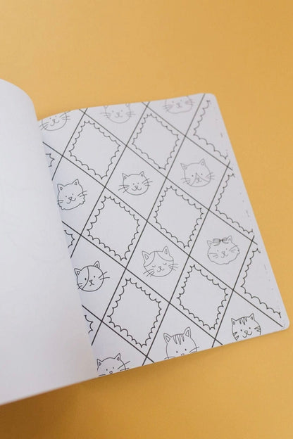 Cat Lover Coloring Book