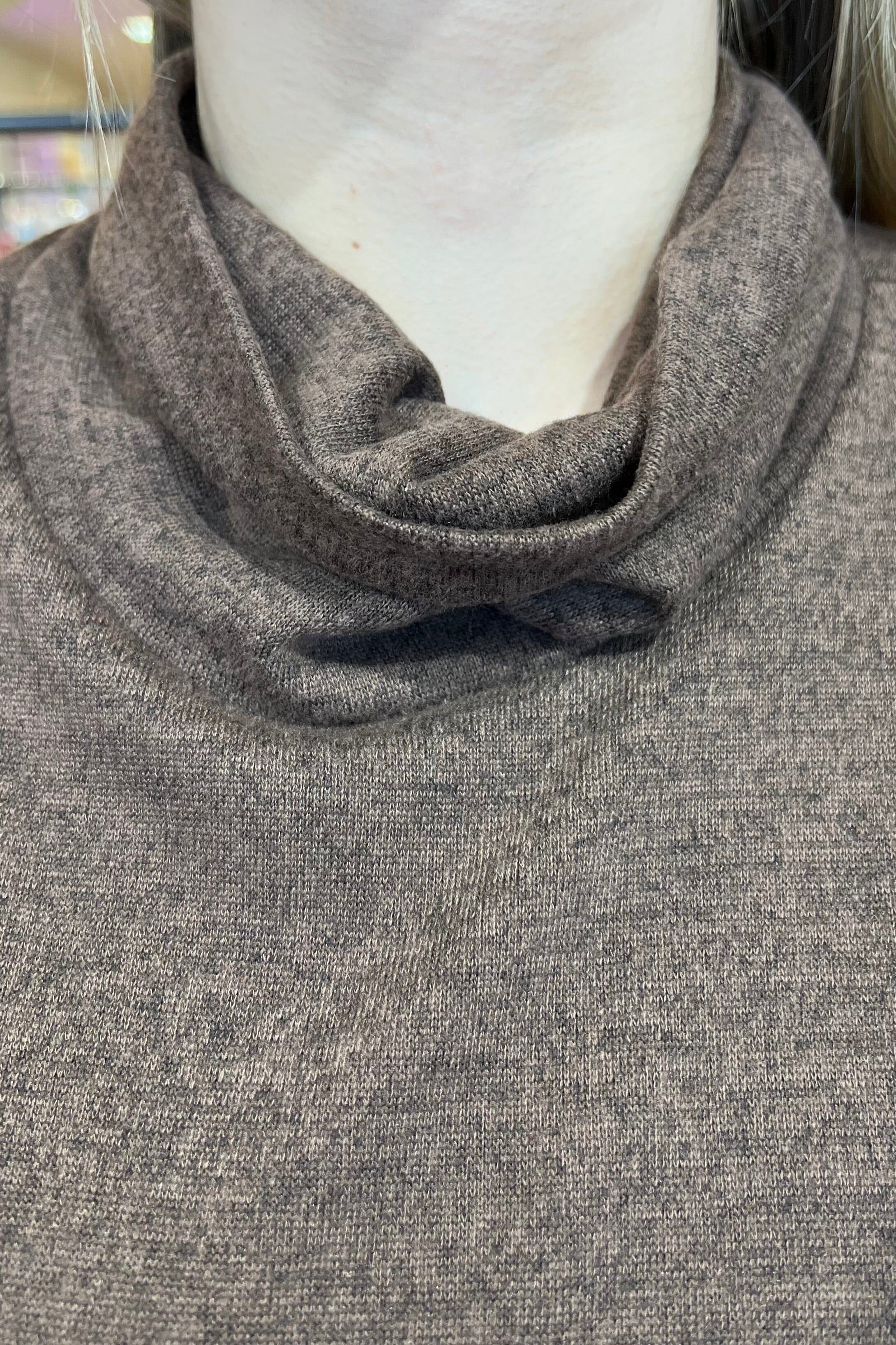 Long Sleeve Cowl Neck Pullover JR TOP DRESSY DEAR SCARLETT 