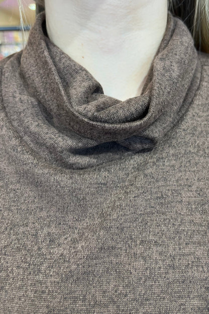 Long Sleeve Cowl Neck Pullover JR TOP DRESSY DEAR SCARLETT 