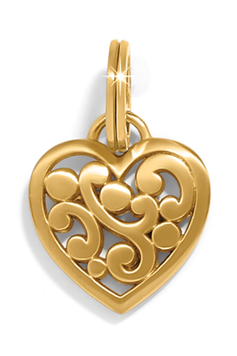 Contempo Gold Heart BCHARM Brighton Collectables