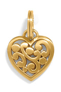 Contempo Gold Heart BCHARM Brighton Collectables 