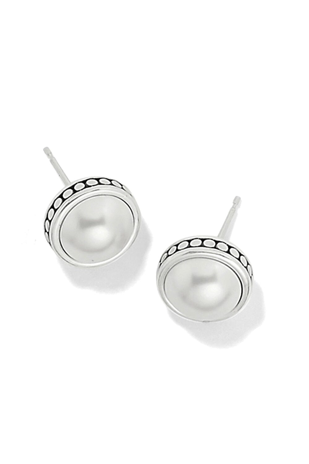 Pebble Dot Pearl Post Earrings BJEWELRY Brighton Collectables 