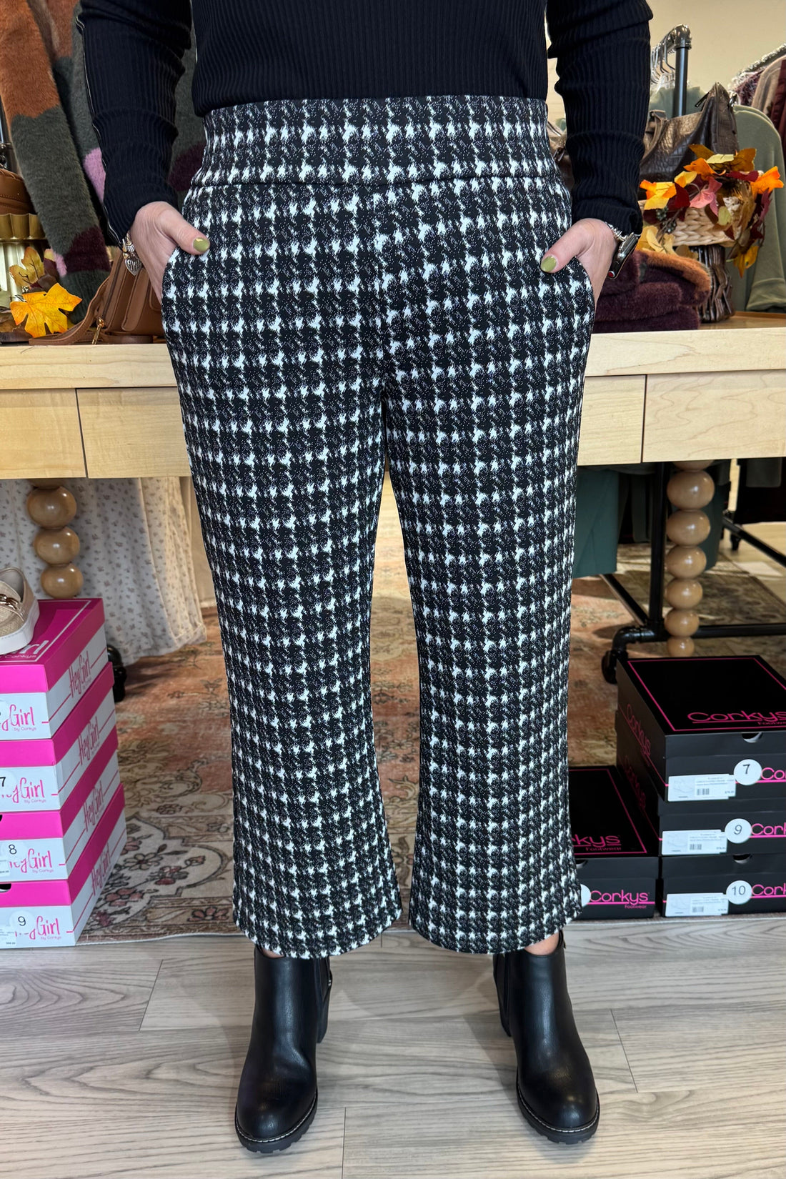 Mabel Pull-On Crop Stovepip BOTTOMS LIVERPOOL