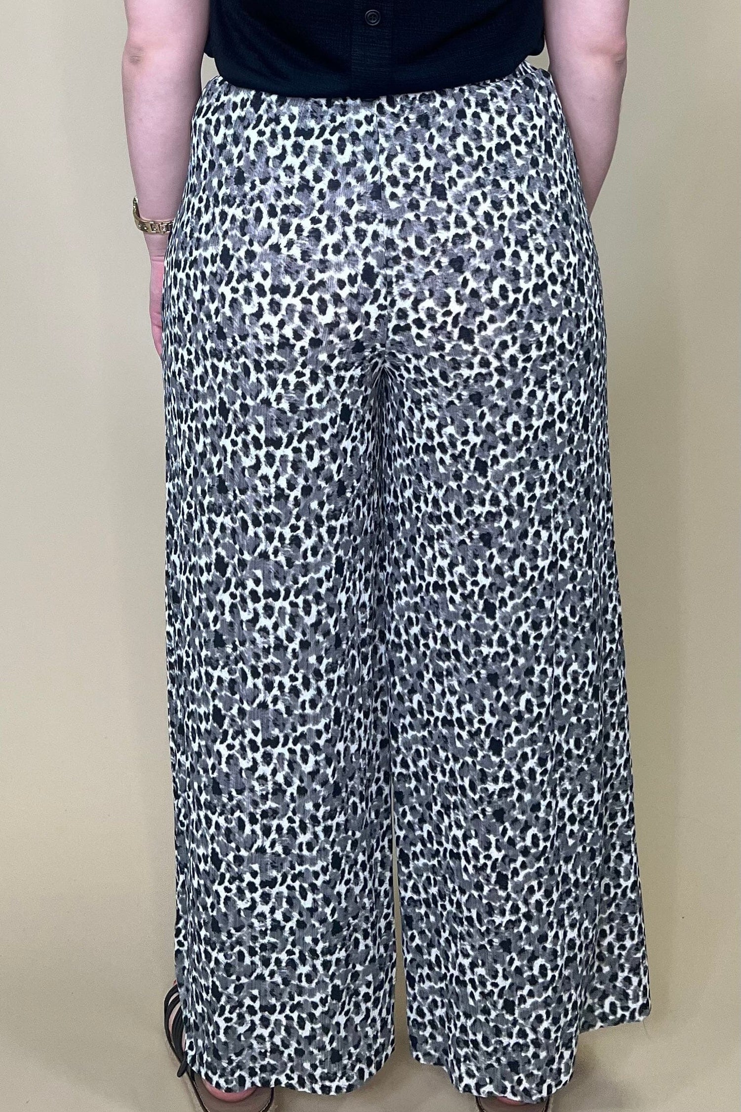 Animal Print Pull On Pant BOTTOMS VERYJ 