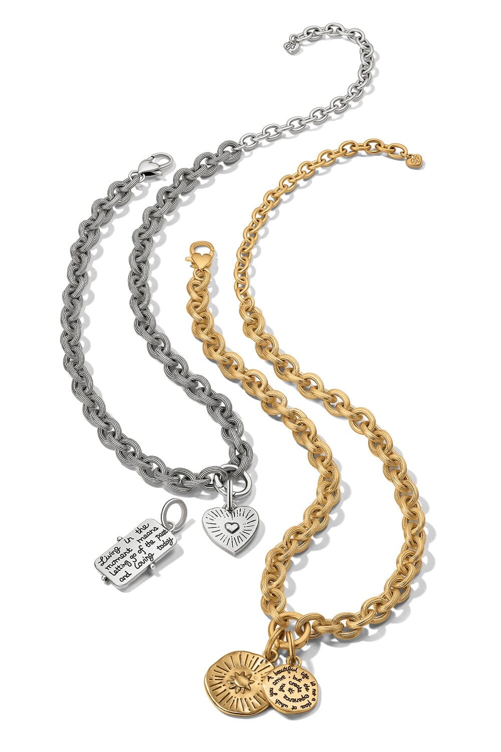 Token Lavish Link Charm Necklace BJEWELRY Brighton Collectables 