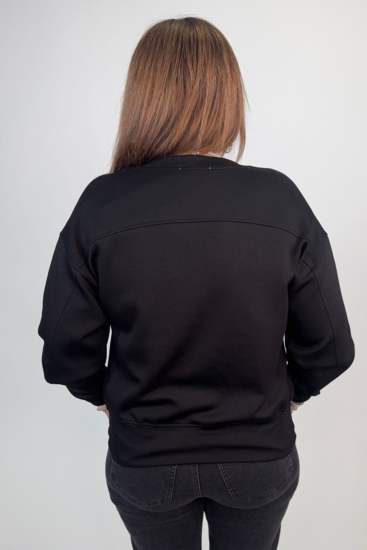 Surrender Scuba Sweatshirt JRTOP CASUAL TOP:~~Unassigned~~ YELETE 