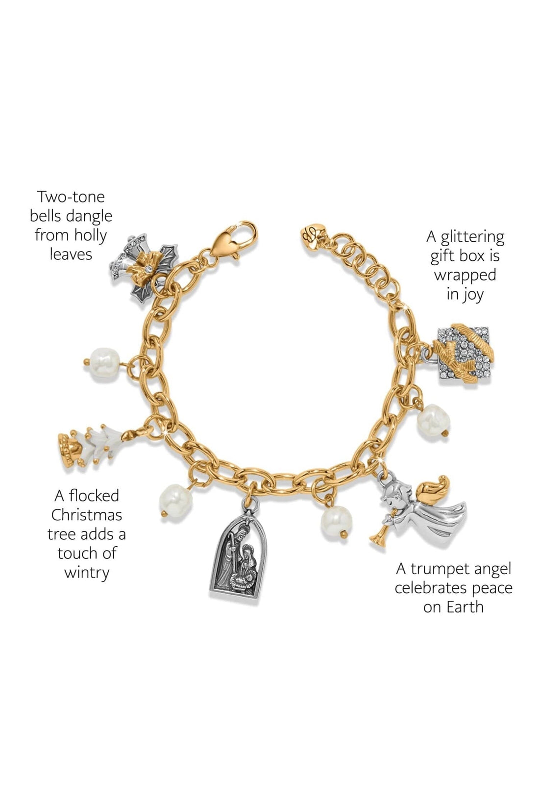 Joyfull Season Charm Bracelet BJEWELRY Brighton Collectables 