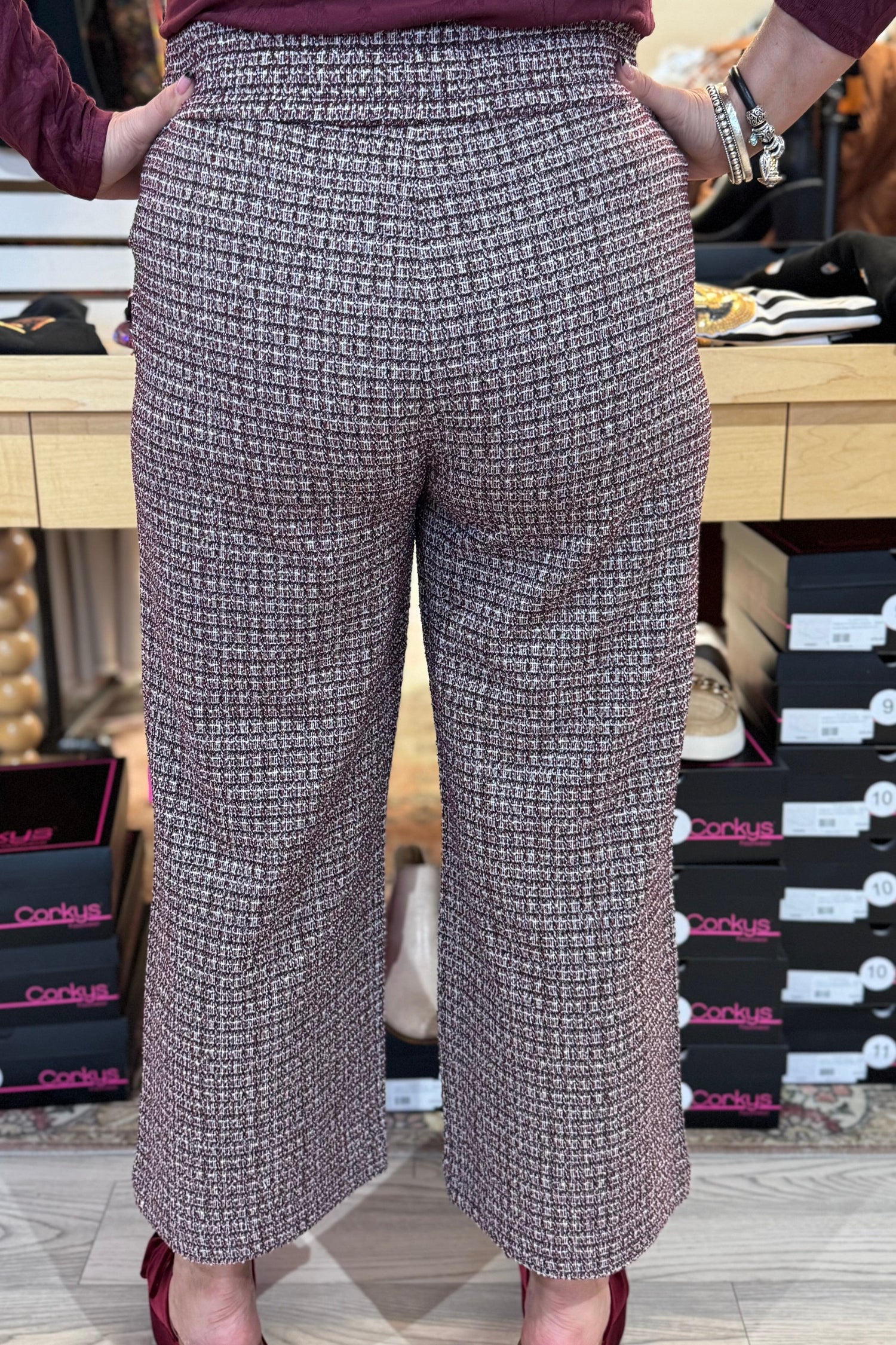 Mabel Pull-On Crop Stovepipe 25&quot; Inseam BOTTOMS LIVERPOOL 