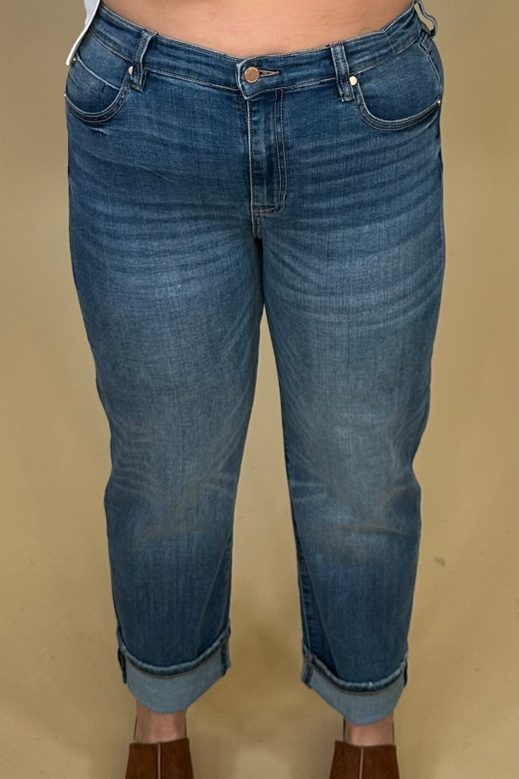 Marley Girlfriend Cuffed 30"Ins JEANS:LPTRUNKFALL26 LIVERPOOL 