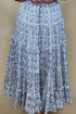 Printed Tiered Maxi Skirt BOTTOMS EASEL 