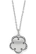 Gaia Flower Silver Necklace BJEWELRY Brighton Collectables 
