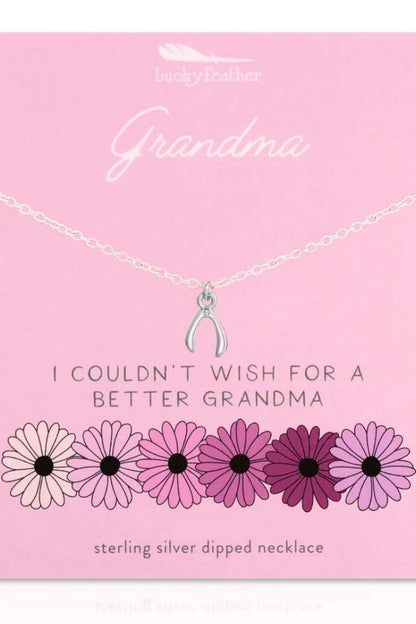 Celebration Necklaces JEWELRY LUCKY FEATHER GRANDMALUCKY 