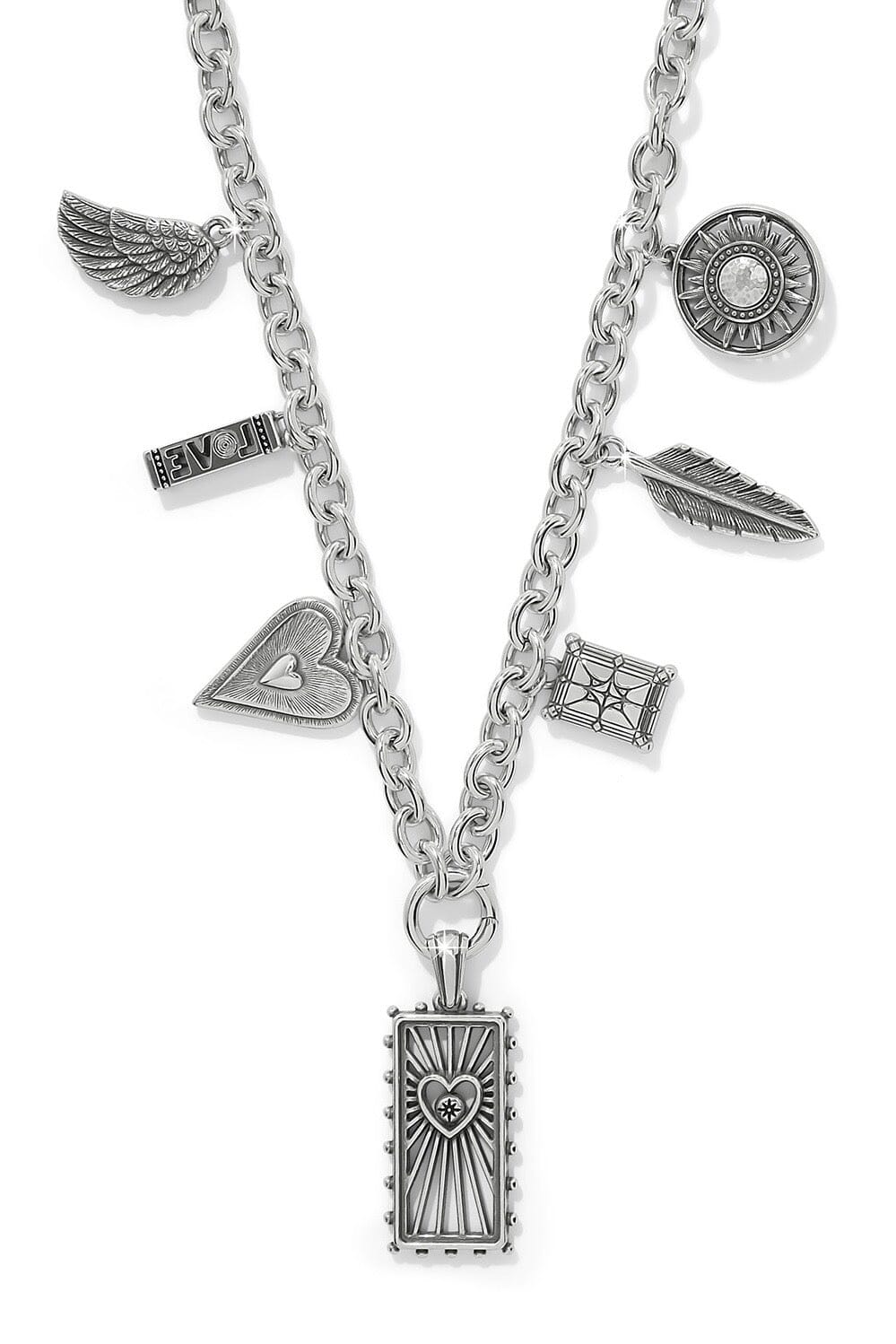 Celestia Love Charm Necklace BJEWELRY Brighton Collectables 