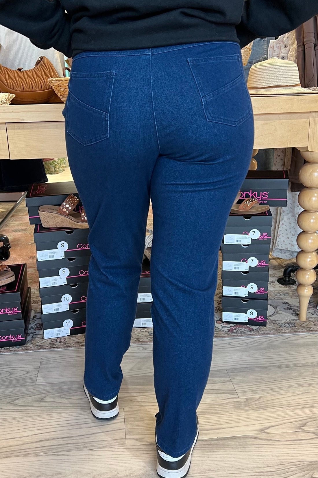 Pull On Denim Pant BOTTOMS SOUTHERN LADY 