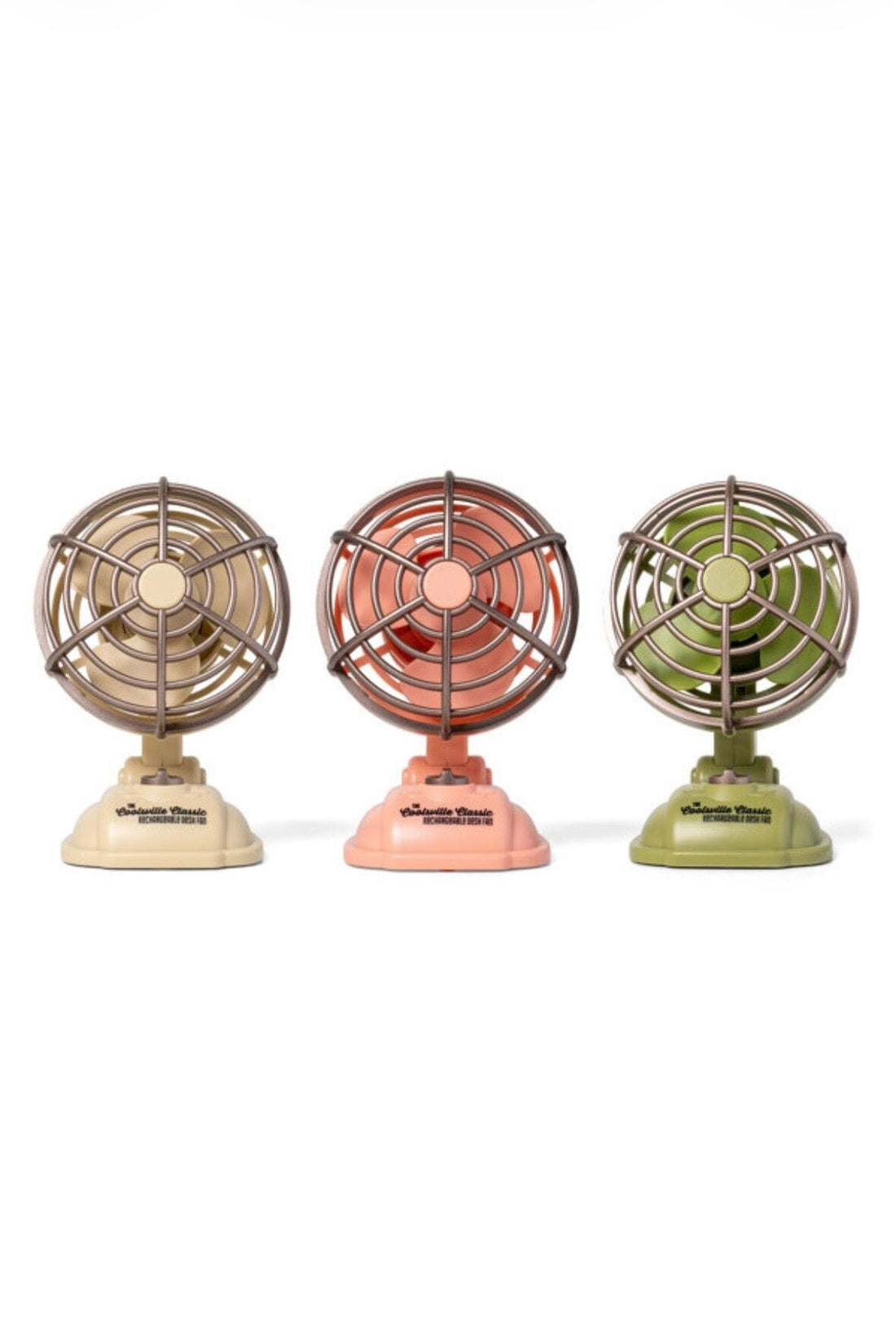 Olive Rechargable Desk Fan GIFT/OTHER DMMERCHANDISING 
