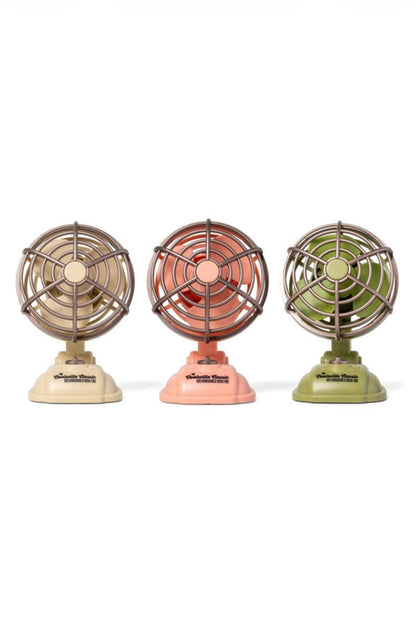 Olive Rechargable Desk Fan GIFT/OTHER DMMERCHANDISING 