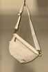 Diagonal Woven Westlyn Bum Bag Cream HANDBAGS PRETTY SIMPLE 