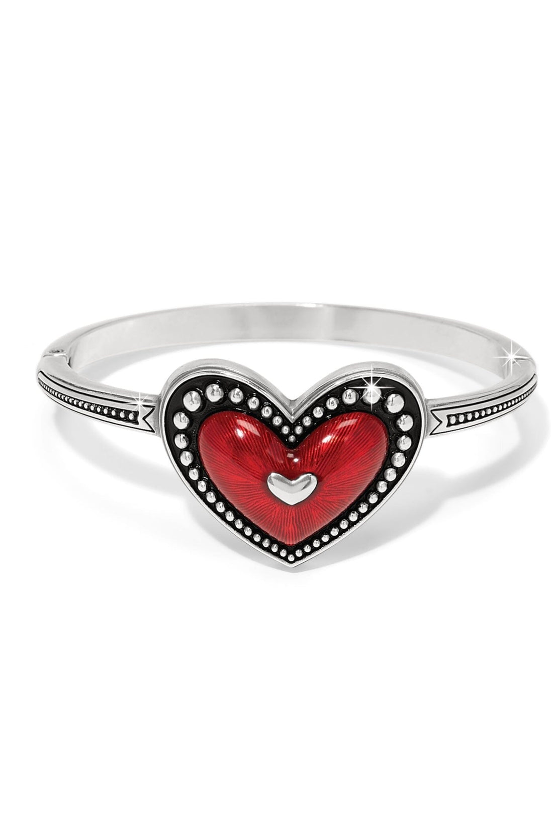 Love Me Do Hinged Bangle BJEWELRY Brighton Collectables 