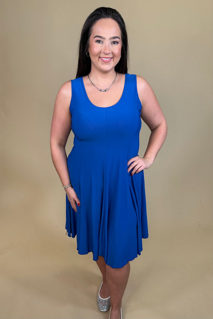 Sleeveless Knee Length Dress